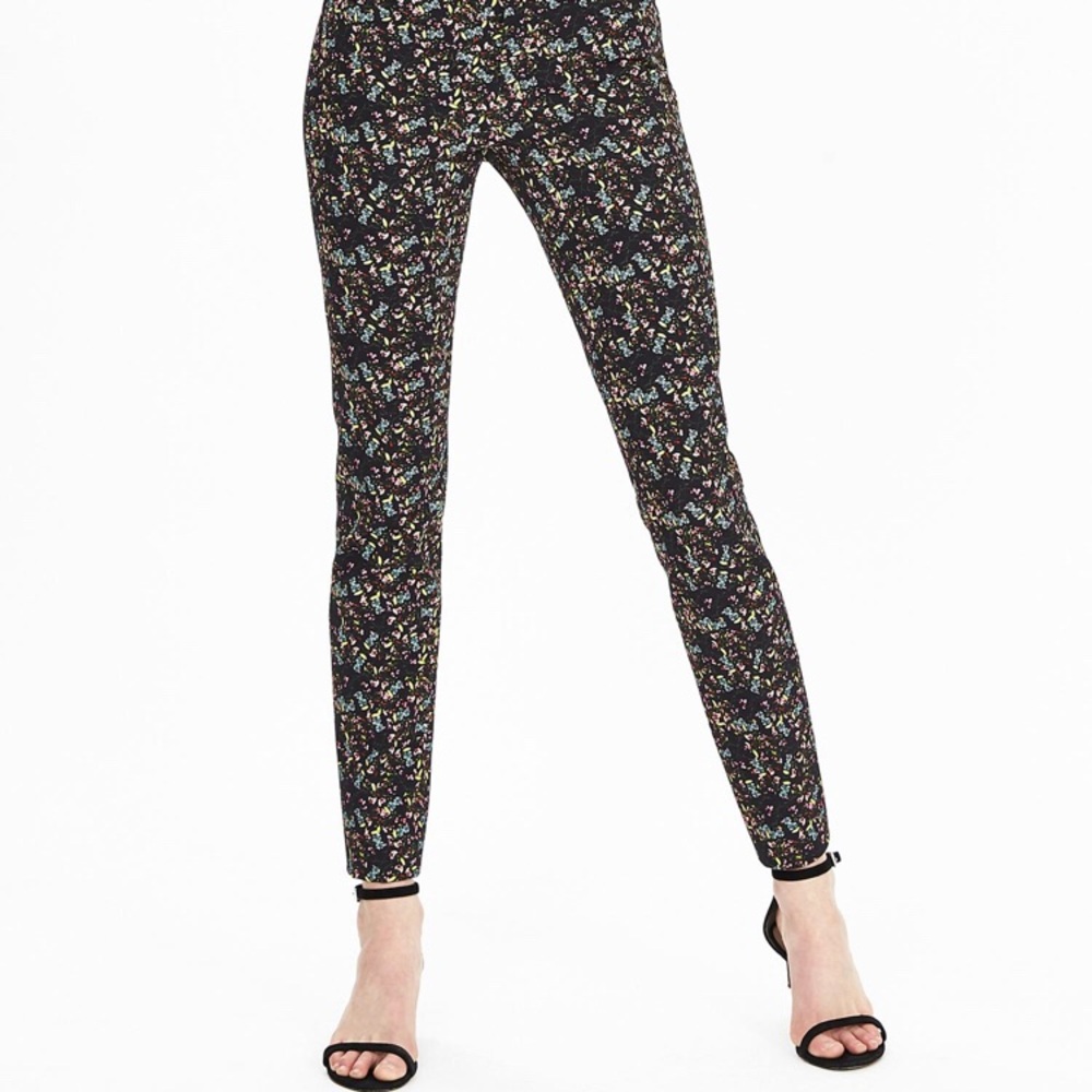 Banana Republic Sloan Ditsy Floral Pants